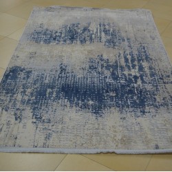 Акриловий килим La cassa 6535A d.blue/cream  - Висока якість за найкращою ціною в Україні